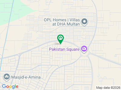 Spacious 1 Kanal CORNER EXTRA LAND Plot Build Your Luxurious Lifestyle Plot Sector Q in DHA MULTAN PHASE- 1