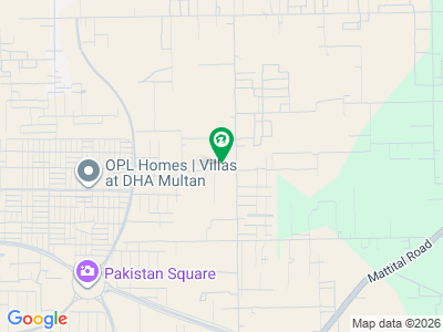 1 Kanal Plot For Sale In Dha Multan X Block