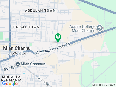 5 Marla Plot For Sale In Wahab Garden, Mian Channu