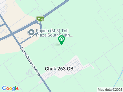 72 Kanal Land For Sale ( 263-GB Rajana M-3 Motor Way South Toll Plaza)