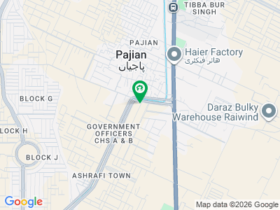 Plot For Sale In Government Officer Society On Raiwind Road Near Hair