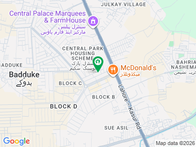 office Rent available central Park Housing Scheme ferozpur road lahore