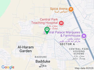 10.8 Marla Facing Park Plot Near Central Park Hospital And Main Market For Sale