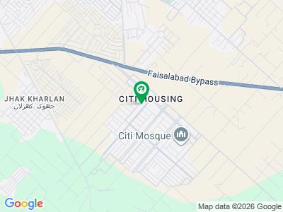 10 Marla Residential Plot For sale In Citi Housing Samundri Road Faisalabad