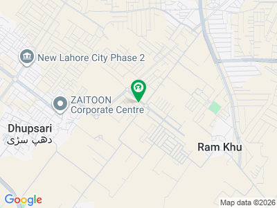 New Lahore City Plot For Sale