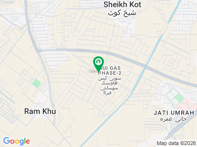 1-Kanal Plot 100 Ft Road
