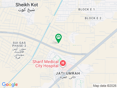 1 Kanal Residential Plot for Sale in Sui Gas Phase 2 Lahore Prime Location