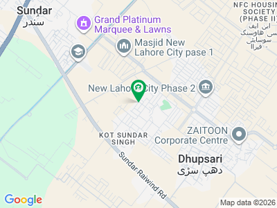 نیو لاہور سٹی ۔ فیز 2 نیو لاهور سٹی,لاہور میں 6 مرلہ رہائشی پلاٹ 65.0 لاکھ میں برائے فروخت۔