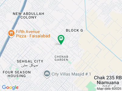 house for rent in Chenab garden