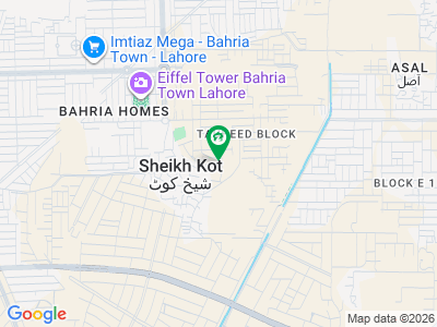 5 MARLA PLOT FOR SALE IN TOUHEED BLOCK BAHRIA TOWN LAHORE