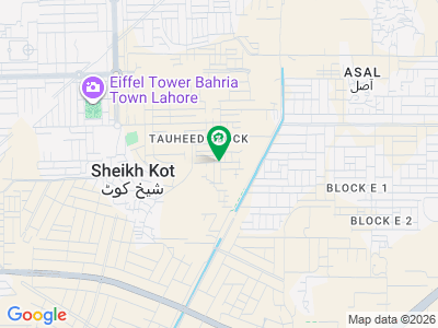 906 No. Tauheed Block 10-Marla (35 By 65) Residential Plot In 125 Lakh. All Dues Clear Deal, 40 Feet Road. Best Location For Constructing Your Dream House In Bahria Town Lahore