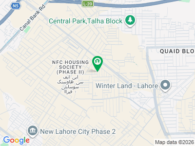 این ایف سی 2 - بلاک ایچ این ایف سی 2,لاہور میں 5 مرلہ رہائشی پلاٹ 36.0 لاکھ میں برائے فروخت۔