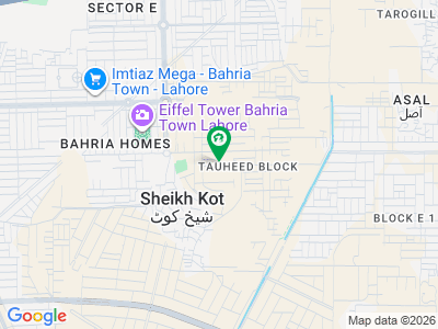 بحریہ ٹاؤن - توحید بلاک بحریہ ٹاؤن ۔ سیکٹر ایف,بحریہ ٹاؤن,لاہور میں 10 مرلہ کمرشل پلاٹ 2.5 کروڑ میں برائے فروخت۔