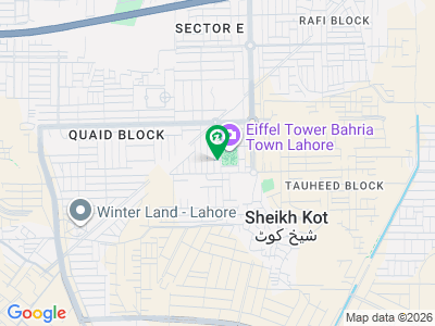8 Marla Corner Commercial Plot Facing Eiffel Tower | Ring Road Accessible | Prime Bahria Town Location