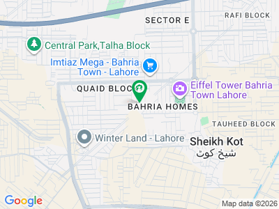 بحریہ ٹاؤن قائد بلاک بحریہ ٹاؤن سیکٹر ای,بحریہ ٹاؤن,لاہور میں 10 مرلہ رہائشی پلاٹ 1.65 کروڑ میں برائے فروخت۔