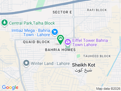 بحریہ ٹاؤن لاہور میں 3 کمروں کا 6 مرلہ مکان 1.9 کروڑ میں برائے فروخت۔