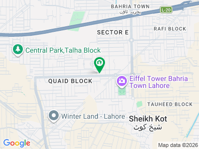 5 Marla Commercial Plot for Sale in Quaid Block, Bahria Town Lahore | Main Boulevard 100 Ft Road | Prime Location
