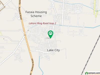 12 Marla Plot For Sale In M3a Block Lake City Lahore.