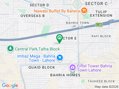 1 Kanal Plot Nishter Block Bahria Town Lahore