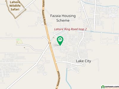 A 20 Marla Residential Plot In Lahore Is On The Market For Sale