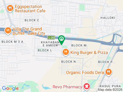 5 MARLA BLOCK-L NEAR MASJID NEAR PARK