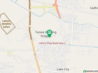 20 Marla Residential Possession Plot is available for sale in Fazaia Housing Society Phase-I Lahore block F