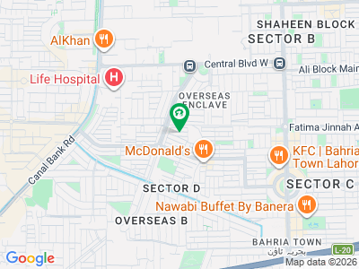 بحریہ ٹاؤن ۔ بلاک بی بی بحریہ ٹاؤن سیکٹرڈی,بحریہ ٹاؤن,لاہور میں 5 مرلہ کمرشل پلاٹ 3.75 کروڑ میں برائے فروخت۔