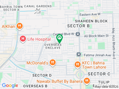 مڈ وے کمرشل بحریہ ٹاؤن,لاہور میں 1 کنال کمرشل پلاٹ 35.0 کروڑ میں برائے فروخت۔