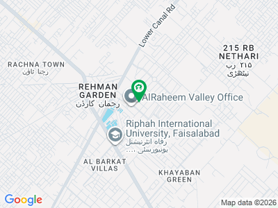 الرحیم ویلی ستیانہ روڈ,فیصل آباد میں 12 مرلہ رہائشی پلاٹ 2.38 کروڑ میں برائے فروخت۔