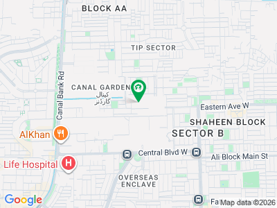 6 Marla Residential Plot for Sale in Canal Garden (H Block)