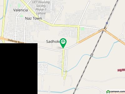 ڈیفینس روڈ لاہور میں 1 کنال کمرشل پلاٹ 9.88 کروڑ میں برائے فروخت۔