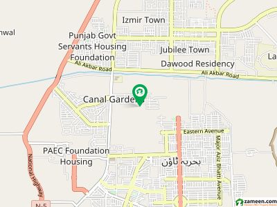 5 Marla Plot Available For Sale In Canal Garden Lahore