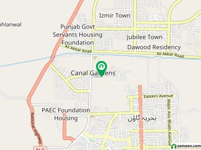 8 Marla Commercial Plot For Sale In Block B Canal Gardens