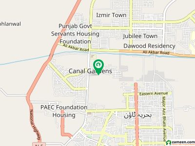 2 Kanal Plot For Sale In Canal Garden Society Canal Bank Road Lahore Pakistan