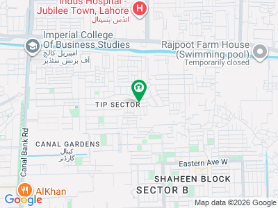 5 Marla plot for sale in E block near to canal garden 5 Marla plot for sale in E block near to canal garden
