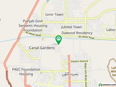 Perfect 3.5 Marla Commercial Plot In Canal Garden - Tip Sector For sale