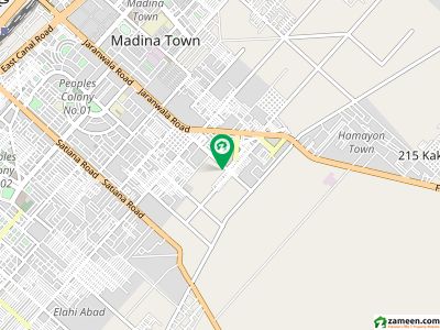 زبیر کالونی فیصل آباد میں 3 مرلہ رہائشی پلاٹ 6.0 لاکھ میں برائے فروخت۔