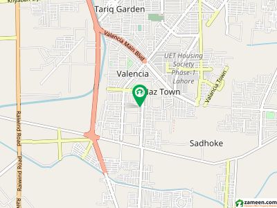 In Valencia - Block H Of Lahore, A 2 Kanal Residential Plot Is Available