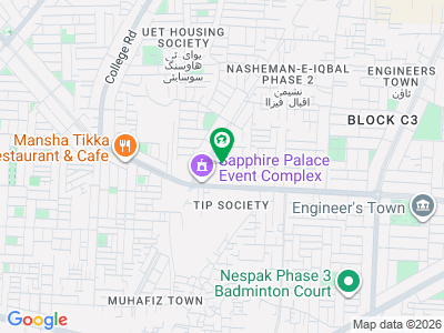 3 marla plot for sale near the block b2 nasheman-e-iqbal phase 2