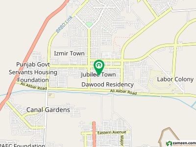 Jubilee Town Main Chowk Round Commercial Plot