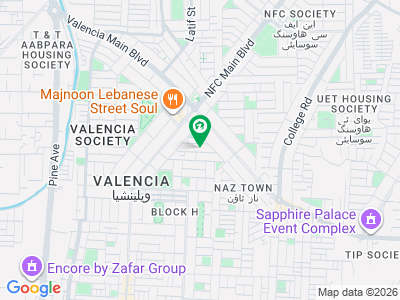 Pair of 1 Kanal Plots Available in Valencia Block-C