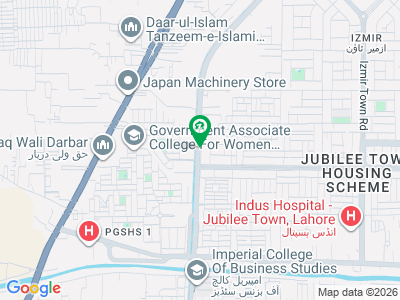 Corner 100 Percent Commerial Plot For Sale In Jubilee Town Lahore