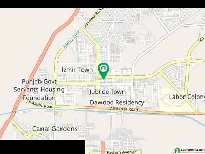 80Ft Road Semi Commercial Plot for Sale In jubilee town Lahore
