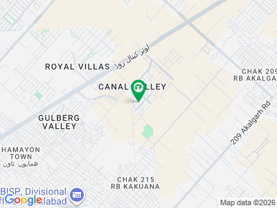 Beautiful House Available For Sale At Canal Valley