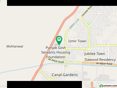 10 Marla plot for sale in jubilee town Lahore 50 fit rood good location