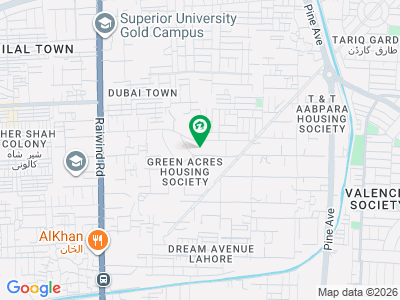 5 Kanal Plot For Sale In Green Acre Society