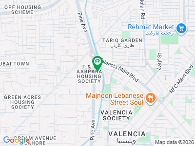 13 Marla Plot For Sale Pine Avenue road