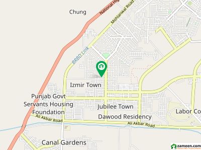 Facing Park 24 Marla Residential Plot In Izmir Town Of Lahore Is Available For sale