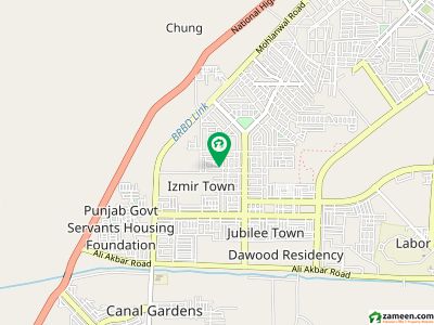 22 Marla Corner plot available for sale in Izmir town Lahore 80 feet Road Beautiful Location Near Masjid School park