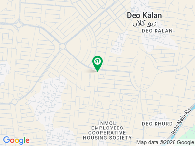 1 KANAL POSSESSION PLOT MAIN BACK NEAR GOR TOP LOCATION